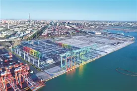 无人智港 零碳码头 “渤海明珠”天津港全面升级图片