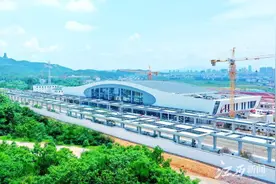 赣深高铁江西段三个新建高铁站主体基本完工图片