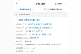 杭州爆燃电动车涉事车品牌型号公布，公司系失信企业图片