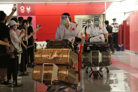 中国跳水队抵达日本东京 周继红称已做好准备图片