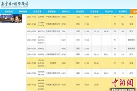 南京禄口国际机场进出港航班均有取消和延误图片