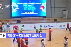 跳出“中国速度”！上海三名初中生在第十四届全国学生运动会上破跳绳世界纪录图片