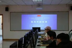 听，甘肃师生用外语讲述中国故事图片