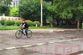 安阳市区主干道积水退消，全市已转移11.5万人图片