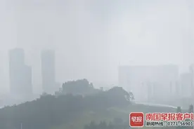 台风进广西不停造雨，可惜高温天气很快又将回来图片