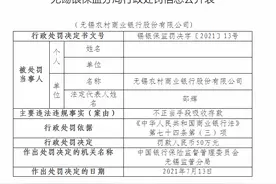 无锡农商银行因不正当手段吸收存款被罚50万元图片