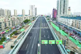 合肥北二环主线高架桥5.4公里全线贯通图片