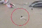 致敬！退伍特种兵水中连救5人图片