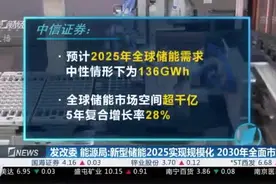 发改委 能源局：新型储能2025实现规模化 2030全面市场化视频封面