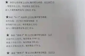 黑龙江一周之内两中体彩一等奖！鸡西购彩者中得七星彩500万元头奖图片