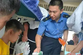 K599次列车“平安”，将以空车形式返回草原图片