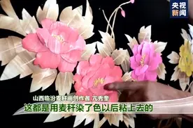 村民巧手“点草成金”麦秆玉米皮华丽变身工艺品图片