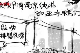 南京“盐水鸭记录全员核酸”漫画走红，作者说“南京人天生积极乐观”图片