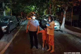 半夜不睡觉挨训，李沧区一3岁半男童竟离家出走……图片
