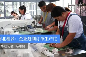 河北柏乡：企业赶制订单生产忙视频封面