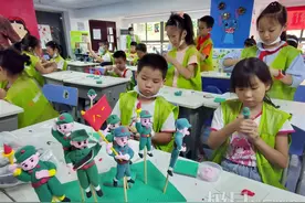 巧手捏泥塑！武汉这些孩子传承传统文化图片