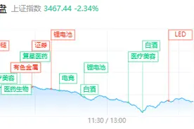 「每日收评」三大指数集体跌逾2%！两市延续普跌格局 大消费板块成重灾区图片