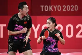 爆冷！许昕/刘诗雯先赢后输，水谷隼/伊藤美诚乒乓球混双夺冠图片
