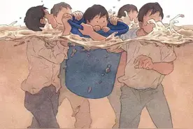 郑州暴雨中，22只手托起“诺亚方舟”图片
