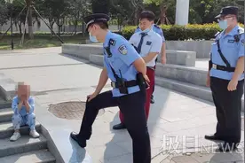 “宅伢”偷溜到地铁站玩耍，真相让人心疼图片