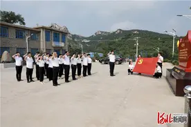 河北昌黎县委组织部开展主题党日活动图片