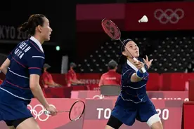 奥运羽毛球女子双打小组赛：杜玥/李茵晖0-2不敌韩国组合图片