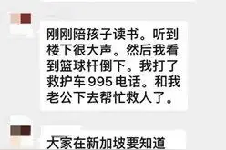 夺命篮球架！新加坡17岁少年灌篮被砸死，事前曾有人松开篮框图片