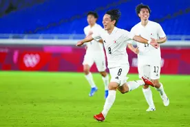 日本男足三战全胜出线，主教练：目标是金牌图片