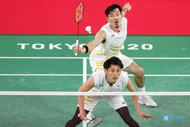 日本羽毛球男双全军覆没 无缘四强图片