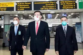 新任中国驻美大使秦刚到任！首次讲话公开：中美关系的大门已经打开，就不会关上图片