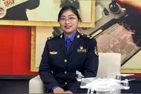 喊话南京市民的“无人机小姐姐”火了！背后原来有这样的故事图片