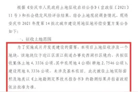 好消息！迎江区最新征地补偿安置方案公布，有你家吗？图片