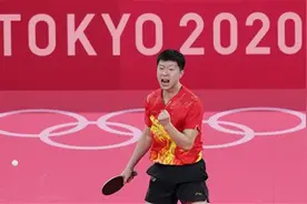 霸气十足！马龙冲看台大喊：“他赢不了我”，迅速登上热搜图片