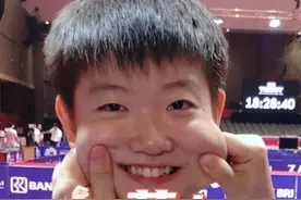 孙颖莎奶凶训自己萌翻网友：太可爱了！是个没有感情的“莎”手图片