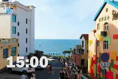 Hi视频丨来威海国际海水浴场，享受夏日悠闲时光图片