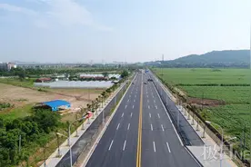 武汉103省道改扩建工程竣工验收，预计8月中旬开放通车图片