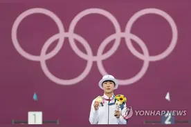 因“短发”遭网暴的韩国射箭选手安山夺第三金，韩媒：创造历史图片