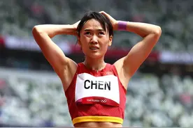 奥运女子100米栏预赛，陈佳敏位列第五遭淘汰图片