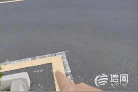 直角拐弯内侧有两条线 考生质疑惜福镇考场画错了图片