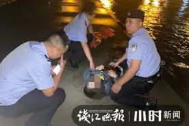 入水施救，心肺复苏！缙云民警深夜5分钟救人一命图片