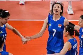 全力以赴，中国女排3比0阿根廷图片