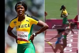 离谱！牙买加女飞人200米预赛故意放慢冲刺，结果出局……图片