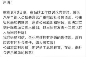 哪吒汽车开除高管这波，完全按照“剧本”走图片