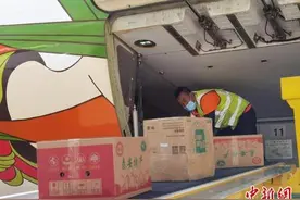 机场行李装卸员的暑运：日运货物千余件 汗湿衣衫结盐霜图片