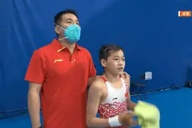 他就是那个把全红婵举高高的人，重庆跳水金牌教练刘犇：第三跳我有点紧张图片