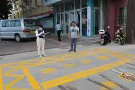 增设消防车道 南长山街道保障“生命通道”畅通图片