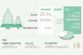 森林覆盖率将提高到24.1% 生态安全屏障更加牢固图片