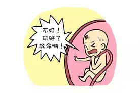 罕见！胎儿脐带绕颈4周！还能够脱困吗？图片