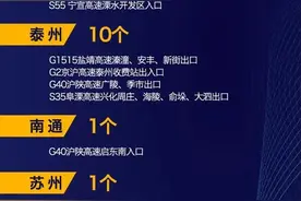 江苏89个高速公路出入口暂时关闭 28条普通国省道暂时封闭图片