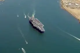 美航母首次搭载F-35C出海部署 专家：对地区局势的影响十分有限图片